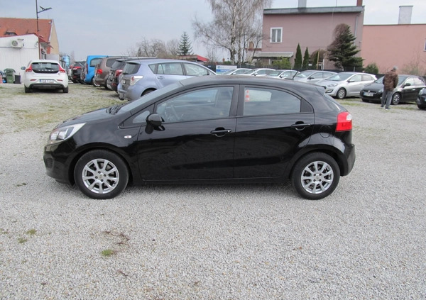 Kia Rio cena 24900 przebieg: 119000, rok produkcji 2012 z Strzegom małe 79